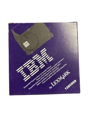 IBM Easystrike Superior White Correctable Ribbon By Lexmark 1380999 1089ft x 0.3